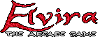 Elvira  The arcade game logo